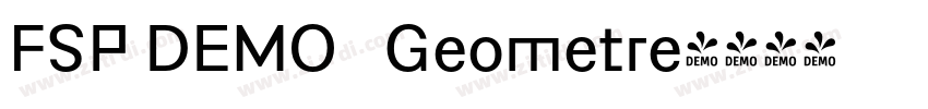 FSP DEMO   Geometre字体转换